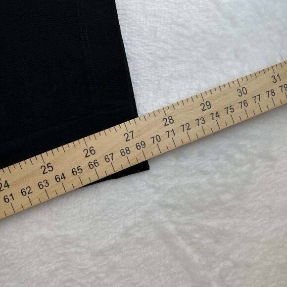 Eileen Fisher Woman’s L Stretch Crepe Ankle Pants Trousers Black Capsule System - Picture 11 of 12